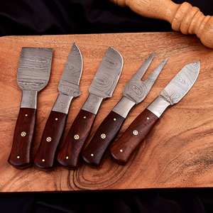 13 Inches Custom Hand Forged Damascus Fillet Chef <b>Knife</b> Carbon Steel Fishing <b>Knife</b> Leather Sheath Kitchen Usage Easy <b>Sharpening</b> - Product Image 3