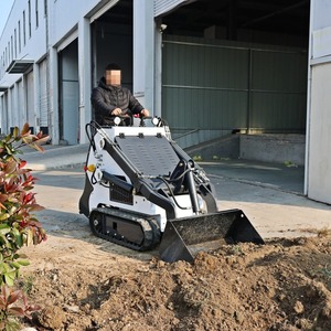 Minicargadora eléctrica personalizada sobre orugas de 900kg, cargadora eléctrica sobre orugas CE/EPA, marca china, pala cargadora de 1 tonelada, pala de tierra - Product Image 4