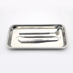 Kit de instrumentos de pinzas y sonda de espejo dental de acero inoxidable de 3 fabricados en Pakistán por Dentavex Corporation - Product Image 1