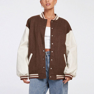 Women Varsity Jacket Fashion Streetwear Custom College Style - Product Image 3