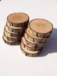 Círculos de árbol de pino de madera redondos decorativos de estilo Vintage para manualidades DIY tendencia superior rebanada posavasos chico artesanía rebanada de madera - Product Image 3