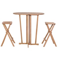 Tabouret de Bar extérieur, meubles en teck pour Patio et chaises de jardin pour Restaurant, maison, Bar en bois massif, couleur naturelle, bon marché