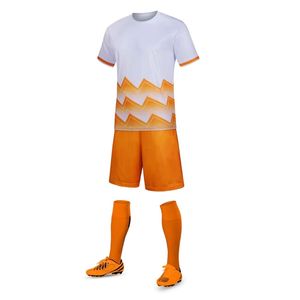 New Styles Quick-Dry Soccer Jersey High Quality Polyester Top Club Logo Name Printing New Design Football Jersey <b>Set</b> Teams - Product Image 5