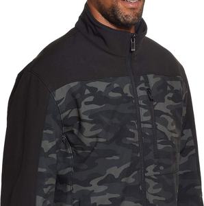 แจ็คเก็ตกันหนาวสำหรับผู้ชายแจ็คเก็ตกันหนาวมีซิปมีฮู้ดบุขนแกะด้านในกระเป๋ากันน้ำ - Product Image 4