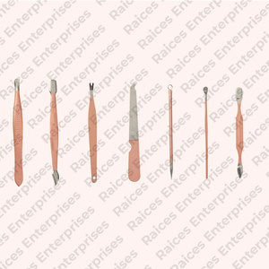 Juego de manicura y pedicura hecho en fábrica profesional a la venta, servicio OEM, diseño personalizado, uso de belleza, kit de manicura y pedicura para salón - Product Image 6