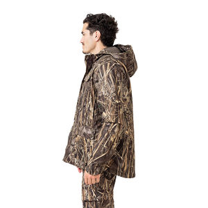 Vestes de chasse pour hommes Saison d'hiver Veste de chasse chaude Imperméable Veste camouflage Durable Équipement de plein air pour la chasse par temps froid - Product Image 3