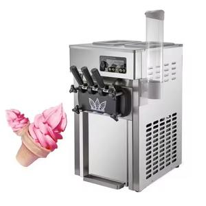 Soft Serve Ijs Machine Prijzen <span class=keywords><strong>3</strong></span> Smaken Automatische Ijs Maken Maker Commerciële Ijs Machines Voor Het Bedrijfsleven - Product Image 3