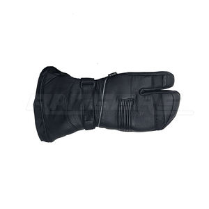 Gants de ski en cuir, design personnalisé, coupe-vent, imperméables, doublure en polaire polyester, faible MOQ, fournisseur de gants de neige, gants de ski en gros - Product Image 4