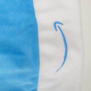 قبعة سانتا كلوز زرقاء من البوليستر للبالغين بشعار مخصص وجودة عالية بالجملة - Product Image 4