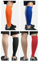 Chaussettes de mollet en nid d'abeille extérieures protège-tibias football anti-collision protection antidérapante fixe escalade badminton genouillère