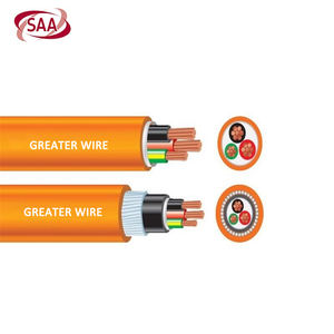 高品質2/<span class=keywords><strong>3</strong></span>/4コアとアース4mm 6mm 10mm 16mm 70mm 95mm 120mm鋼線装甲ケーブルXLPE/PVC装甲ケーブル - Product Image 5