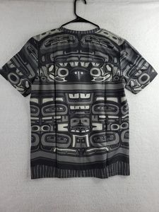 Chemises de sublimation vintage de haute qualité 200 grammes de tissu de style décontracté à col rond avec un motif unique - Product Image 2