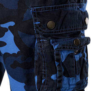 Pantalones Cortos Cargo de Uso Diario con Ajuste Suave y Cómodo y Tela Resistente, Pantalones Cortos Cargo con Estilo Casual - Product Image 6