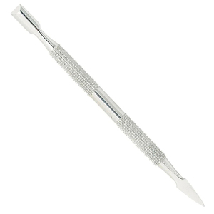Empujador de cutículas de acero inoxidable, herramienta de manicura para el cuidado profesional de uñas y aplicaciones en salones. - Product Image 3