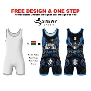 เสื้อกล้ามมวยปล้ำสำหรับผู้หญิงผ้าสแปนเด็กซ์/ โพลีเอสเตอร์รัดกล้ามเนื้อสวมใส่สบายออกแบบได้ตามต้องการสำหรับการฝึกซ้อม - Product Image 4