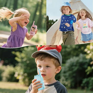 Rechargeable <b>Walkie</b> <b>Talkies</b> Set Lot 2 for Kids Fun Toy Communication Device - Product Image 2