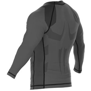 Rashguard Performance en nylon avec évacuation de l'humidité et protection UV pour MMA et autres sports pour toutes les activités - Product Image 4