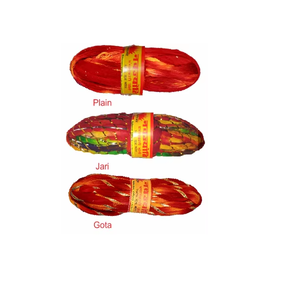 ด้ายโมลิสเปียร์มิ้นต์สีแดงสีเหลืองทำจากผ้าฝ้ายบริสุทธิ์ฝึกสมาธิแบบฮินดูพูจาเครื่องบูชาทางจิตวิญญาณ - Product Image 1