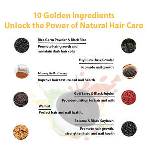 Vitamina capilar para cabello oscuro y brillante con ingredientes de miel - Product Image 4