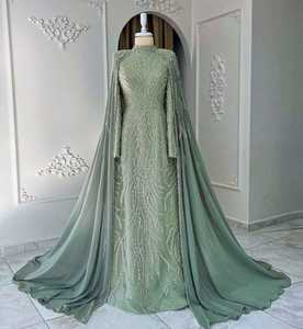 Vestidos de dama de honor bordados a mano de la mejor calidad Diseño de vestido elegante - Product Image 2