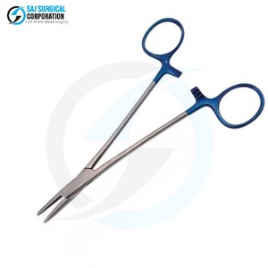 Portaagujas Lawrence de Acero Inoxidable Manual de Alta Calidad, Certificado CE, Instrumento Quirúrgico General para Sutura Precisa - Product Image 5