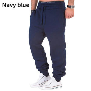 Casual Sports Solid Jogging Pants for Men <b>Women</b> High Waist Spring Autumn Cotton Sweatpants in 5 Colors Long Jogger <b>Trousers</b> - Product Image 4