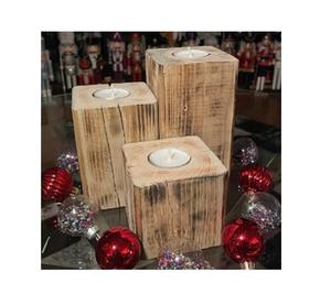 HANDMADE <b>WOODEN</b> CANDLE STAND in NEW DESIGN <b>WOODEN</b> CANDLE <b>HOLDER</b> in NEW LOOK for HOME DECORATION - Product Image 3