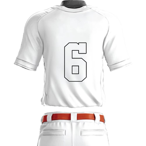 Conjunto de uniforme de béisbol para hombre de tamaño personalizado OEM y ODM más buscado Ropa de equipo deportivo transpirable con mangas cortas Etiqueta privada - Product Image 4