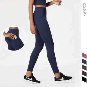 Venta al por mayor de mallas transpirables suaves de cintura alta para mujer, mallas de barriga para mujer, logotipo personalizado, talla de EE. UU., mallas para mujer, botín - Product Image 1