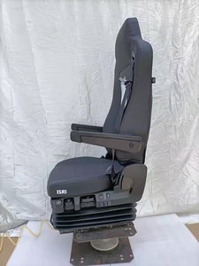 Asiento de conductor de camión Scania Isri 6860870 Nts, asiento deportivo de suspensión neumática de lujo, 3 cinturones de seguridad para autobuses de conductor de camión scania volvo - Product Image 6
