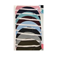 Tela de poliéster puro superventas para camisetas informales patrón de Jacquard tejido exportador indio de calidad superior
