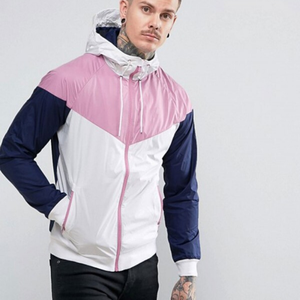 Veste coupe-vent personnalisée pour hommes de haute qualité en couleur unie Veste imperméable extérieure Meilleur prix du fabricant - Product Image 1