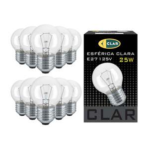 ESFERICA E27 CL 25W 125V Incandescent <b>Bulbs</b> - Product Image 1