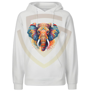 Men's Winter Solid Polyester/Cotton Hooded <b>Hoodies</b> Digital Printing Fleece Fabric Quick Dry Breathable Stylish Pocket Design OEM - Product Image 1