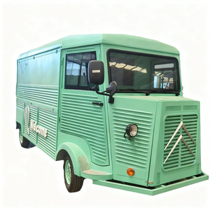 Carrito de Comida Rápida Móvil, Máquina para Asar Hamburguesas, Camión de Comida con Café y Hamburguesas - Product Image 6