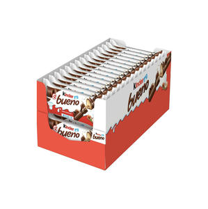 Sachets de Kinderr Bueno Mini Mix avec des mini-bars classiques au chocolat blanc et noir en cartons de 12 unités, distribution en gros - Product Image 5