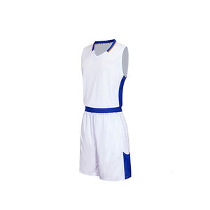 Tenue de basket-ball réversible au design personnalisé pour hommes, vêtements de basket-ball réversibles de grande taille à impression numérique respirants - Product Image 4