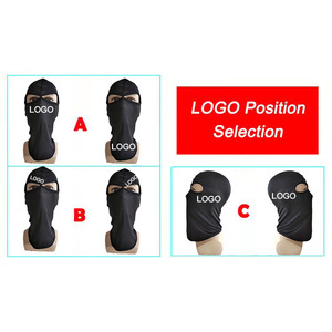 Wholesale Cheapest Men Solid Colors Cheap Black 2 Holes Balaclava Premium Custom <b>Ski</b> <b>Mask</b> Balaclava DDP Shipping - Product Image 6