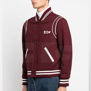 Latest Design Custom Made <b>Men</b> Lettermen Fleece <b>Jacket</b> <b>Lightweight</b> Best Material <b>Men</b> Lettermen <b>Jacket</b> For <b>Sale</b> - Product Image 4
