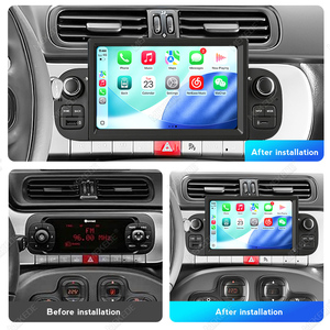 Autoradio MEKEDE <span class=keywords><strong>Serie</strong></span> K 4/8 Core Android 15 con Car Play per Fiat <span class=keywords><strong>Panda</strong></span>, RDS, GPS e Supporto Telecamera Posteriore - Product Image 4