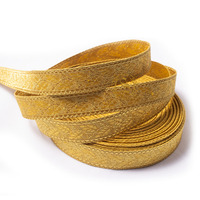 Robe de prêtre en or français personnalisée, belle robe à dentelle tressée, galon de haute qualité, uniforme de cérémonie, vêtement, 7 mm, 80 mm, fait à la main