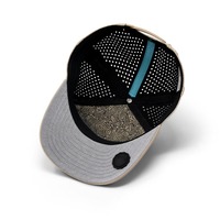 Gorra Deportiva Impermeable Personalizada al por Mayor, 100% Poliéster y Spandex, con Logotipo de PVC, Gorra de Golf