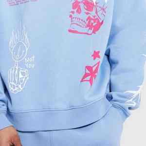 2025ชุดวอร์มผู้ชายแบบเรียงซ้อนแนวสตรีทแฟชั่นชุดวอร์มผ้าคอตตอนสีทึบสำหรับฤดูหนาวแบบสั่งทำได้ - Product Image 6