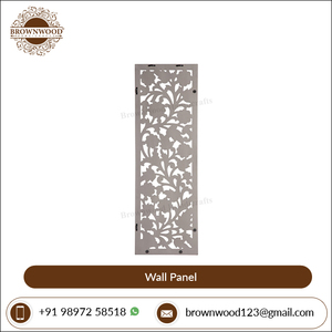 Panel Decorativo de Pared de MDF Tallado a Mano de 16 mm de Grosor, Color Verde Quemado Antiguo, de la Mejor Calidad, a Precio Competitivo - Product Image 4