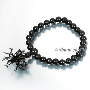 Pulseras de cuarzo y Rudraksha de cristal tallado, piedras preciosas curativas en línea, pulseras de cristal artesanales exclusivas - Product Image 4