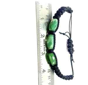 <b>Bracelet</b> Indian Green Aventurine Crystal Thread <b>Bracelet</b> Natural Gemstone Fashion Jewelry <b>Men</b> and Women Gift Energy Meditation - Product Image 4