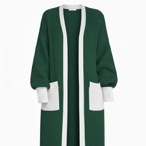 Vestido Suéter de Punto Holgado Informal para Mujer, Producto de Fabricante al por Mayor - Product Image 1