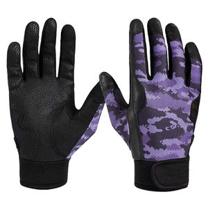 ถุงมือเล่นเบสบอลถุงมือเล่นกีฬาสำหรับทีมฝึกทนทานถุงมือหนังใส่สบาย - Product Image 5