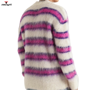 Suéter de Punto de Cachemira y Lana para Hombre, de Manga Larga, Color Sólido Informal, con Logotipo Personalizado en la Parte Delantera, Antiarrugas, de Secado Rápido y Antibolitas - Product Image 2