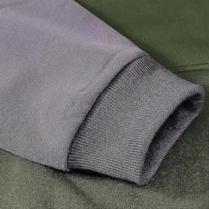 Vente chaude unisexe manches raglan goutte épaule Jogging costume 100% coton épais polaire surdimensionné à capuche couleur unie vêtements d'hiver - Product Image 5